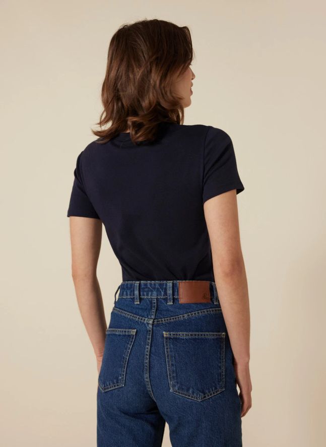 T-shirt l'Iconique - Collection Femme | Bleu marine