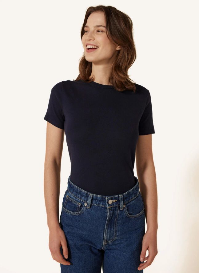 T-shirt l'Iconique - Collection Femme | Bleu marine