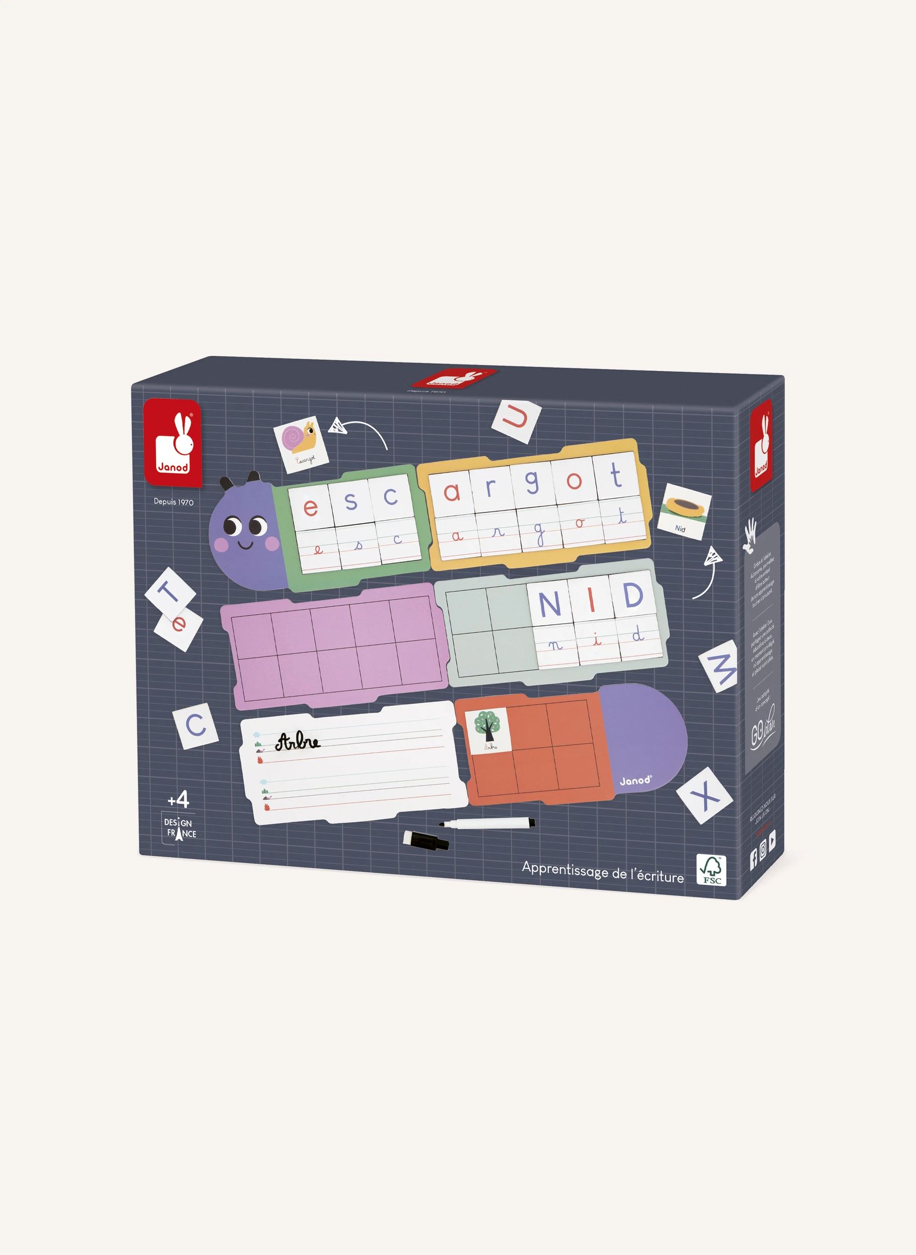 Jeu pédagogique - La chenille de l'écriture- Image produit n°1
