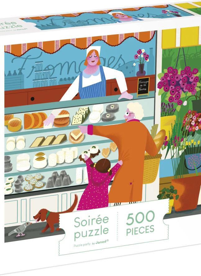 Puzzle Sur le marché - 500 pièces