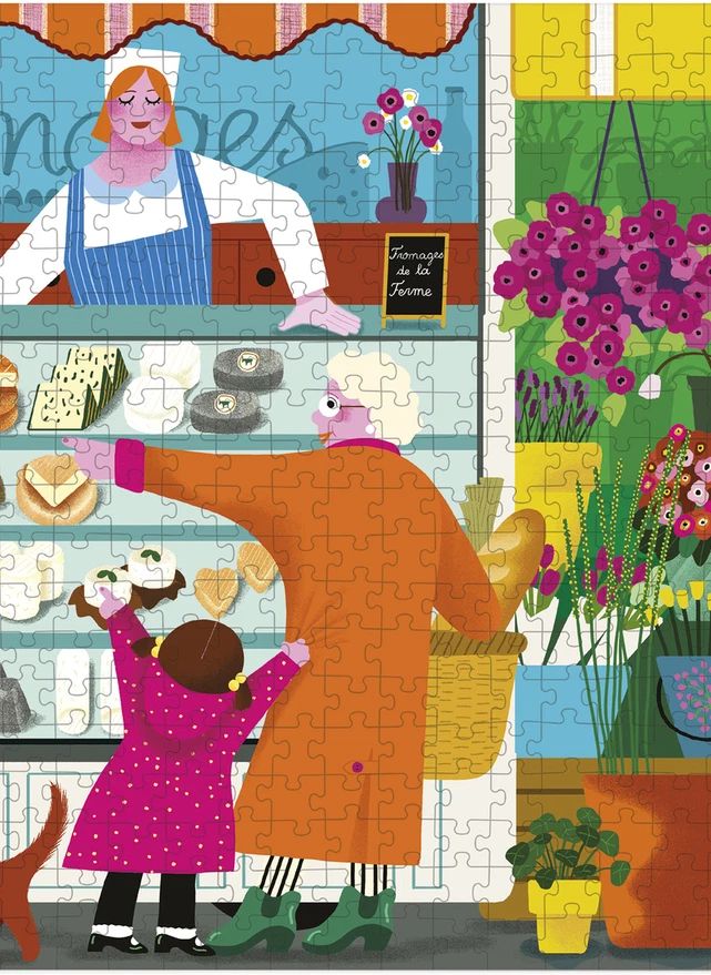 Puzzle Sur le marché - 500 pièces