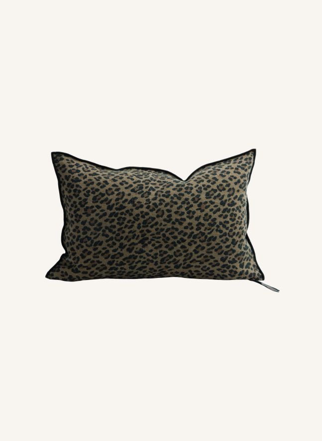 Coussin imprimé Wabi Sabi | Panthère