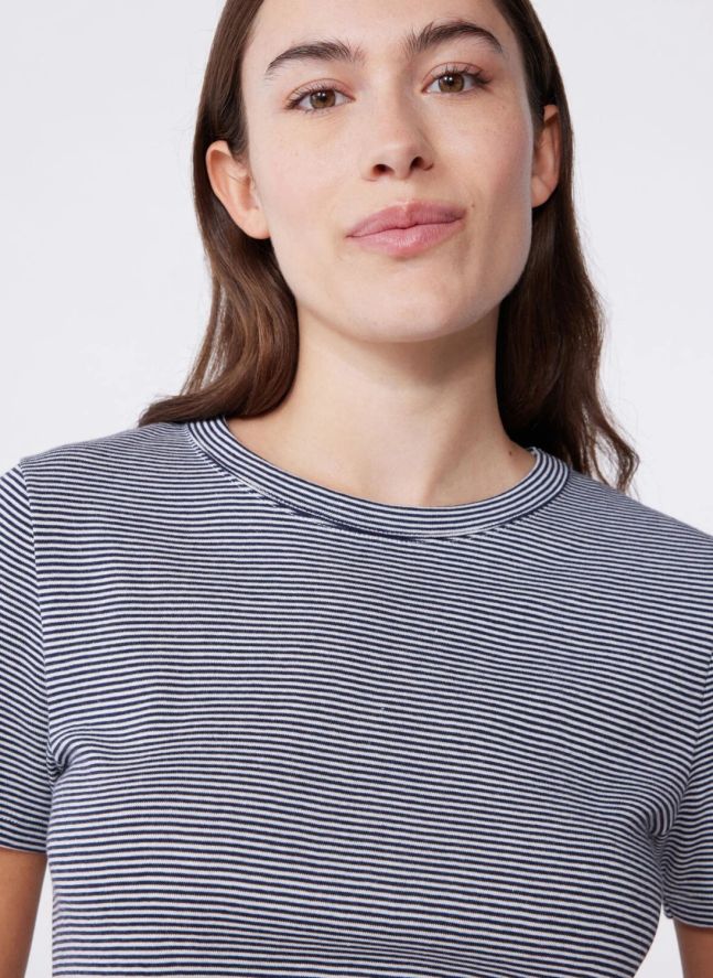 T-shirt l'Iconique - Collection Femme  | Bleu marine
