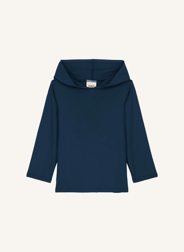 Camiseta con capucha anti-UV  | Azul Marino