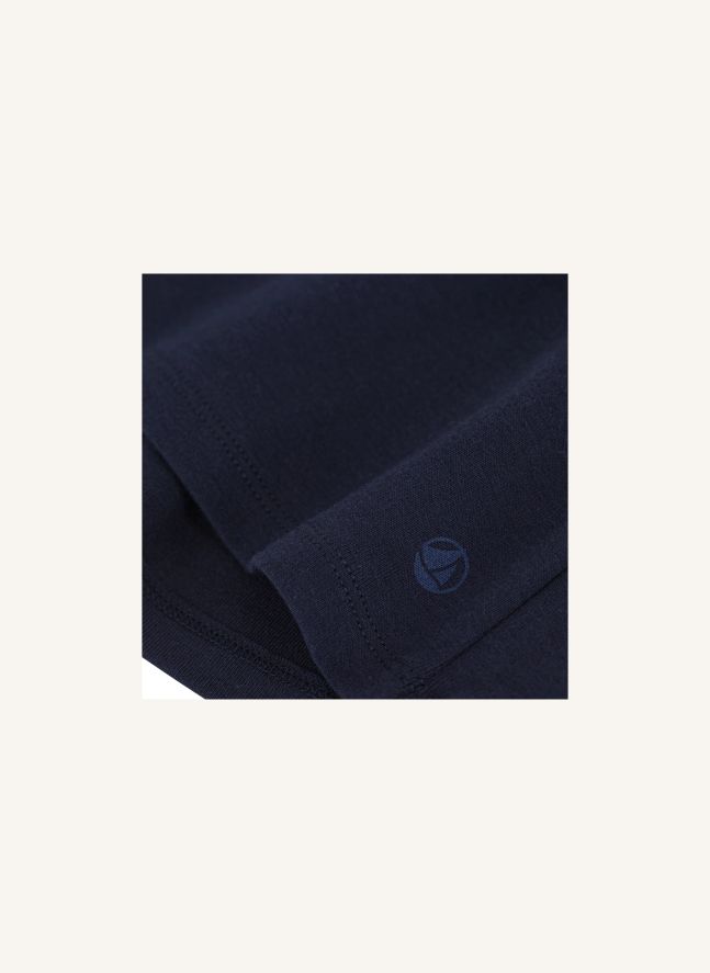 T-shirt l'Iconique Manches Longues - Collection Femme | Bleu marine