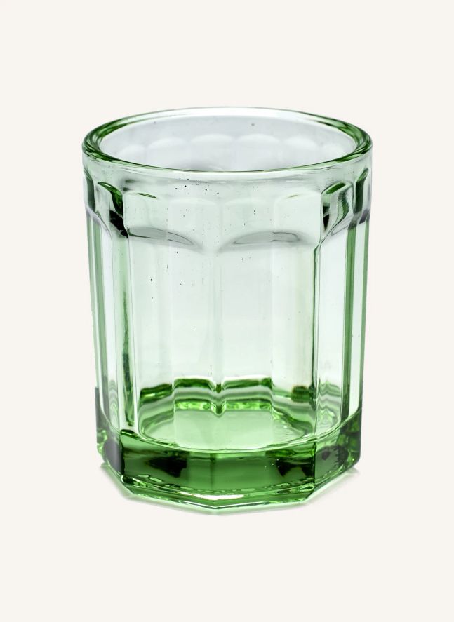 Verres teintés Fish & Fish, Paola Navone - Set de 4 | Vert