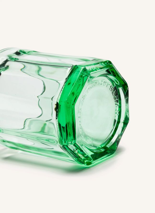 Verres teintés Fish & Fish, Paola Navone - Set de 4 | Vert