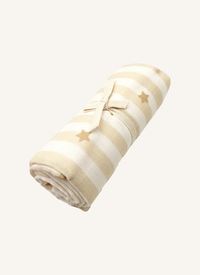 Gaspard swaddling diaper | Pale yellow