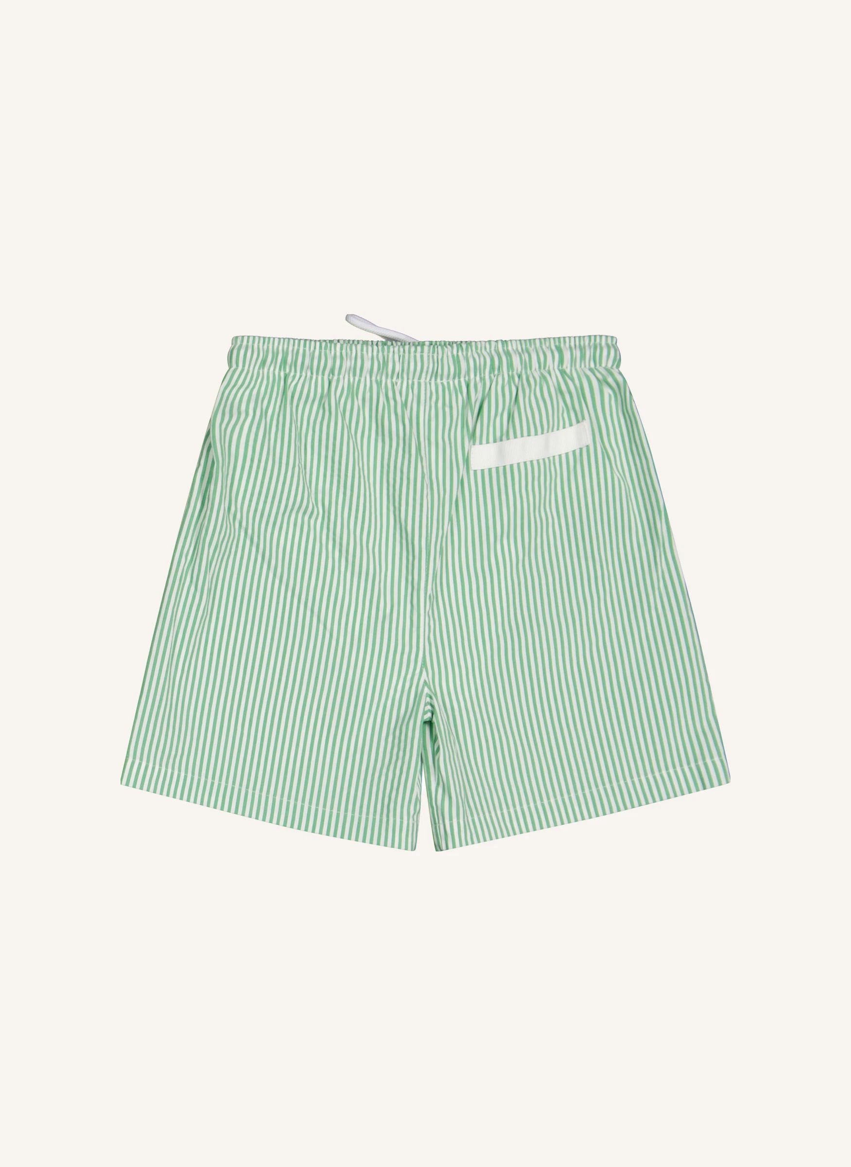 Short de Bain Comporta Rayé | Vert- Image produit n°3