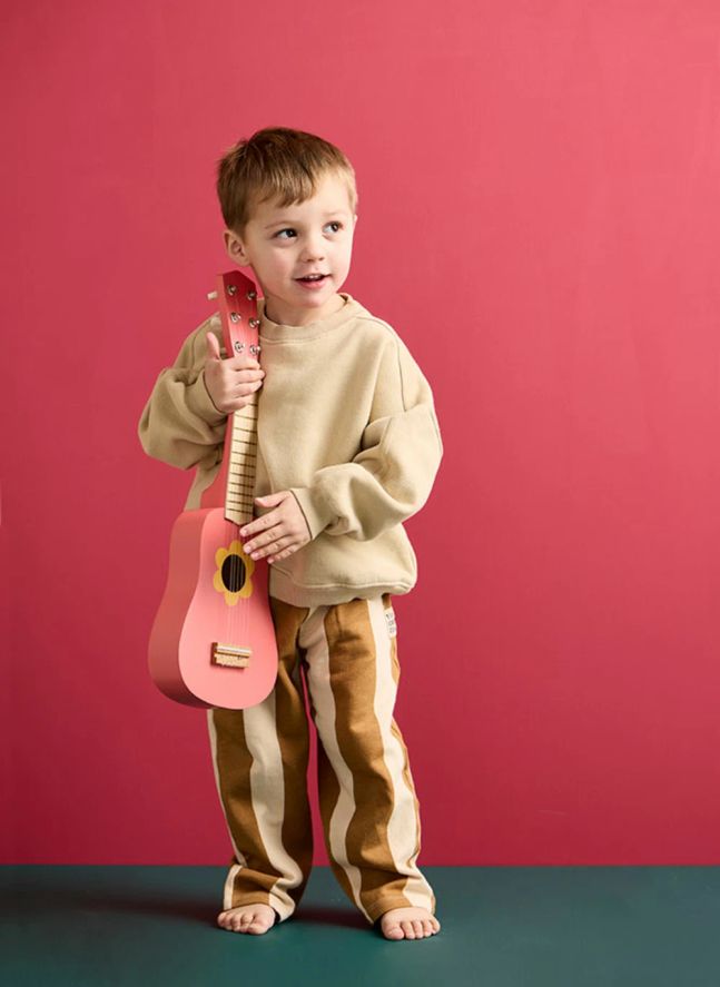 Guitare en bois | Rose