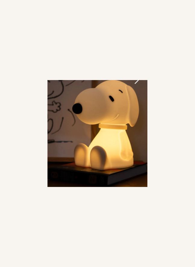 Veilleuse Snoopy | Blanc