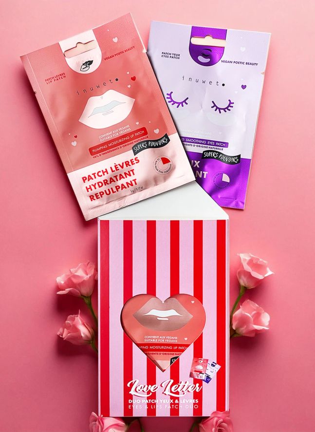 Coffret patch yeux et lèvres Love letter 