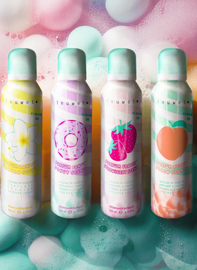 Mousse de douche Pêche - 200ml