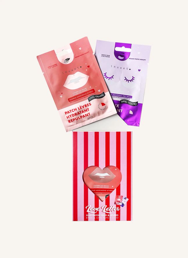 Coffret patch yeux et lèvres Love letter 