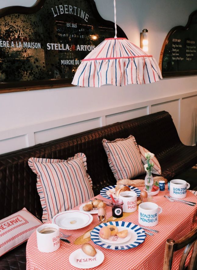 Tasse Bonjour Madame  | Rouge