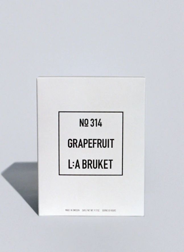 Bougie parfumée Grapefruit - 260g | Non teinté