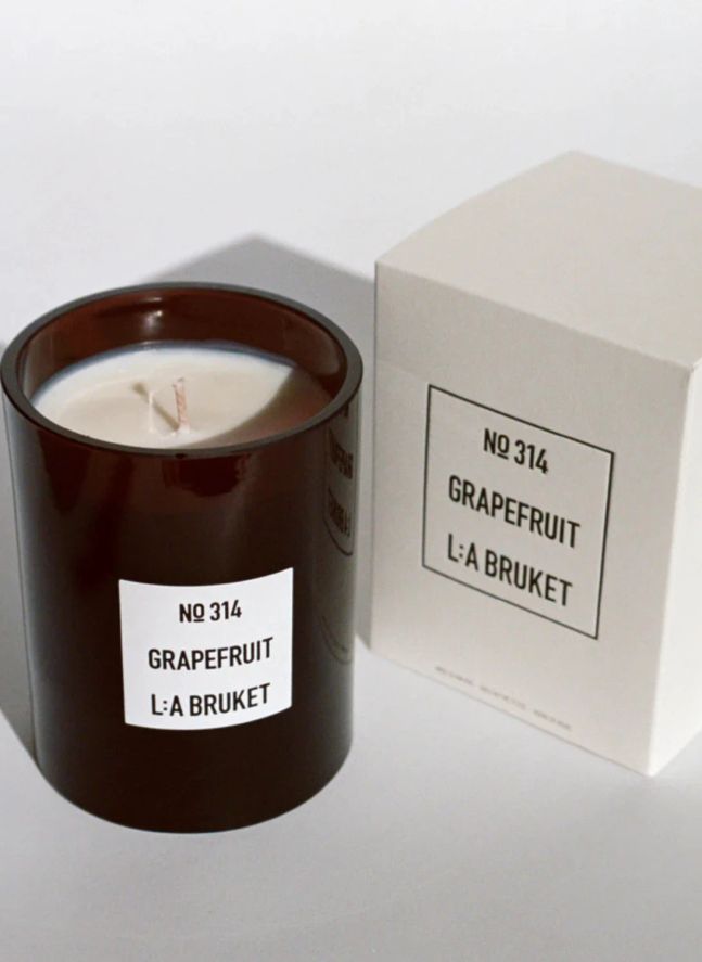 Bougie parfumée Grapefruit - 260g | Non teinté