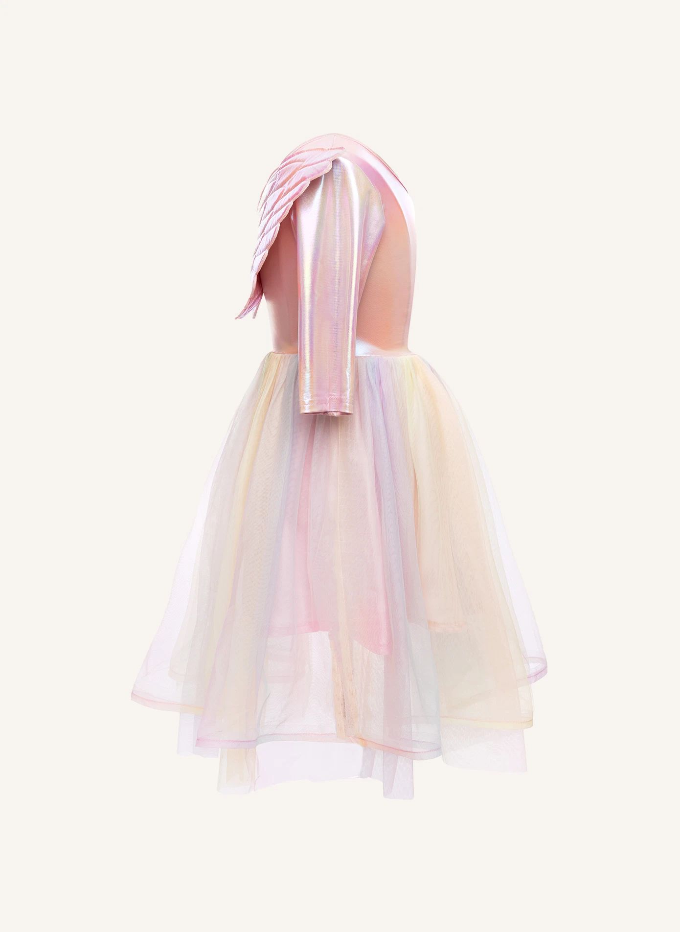 Déguisement robe de Pégase et son serre-tête | Rose- Image produit n°3