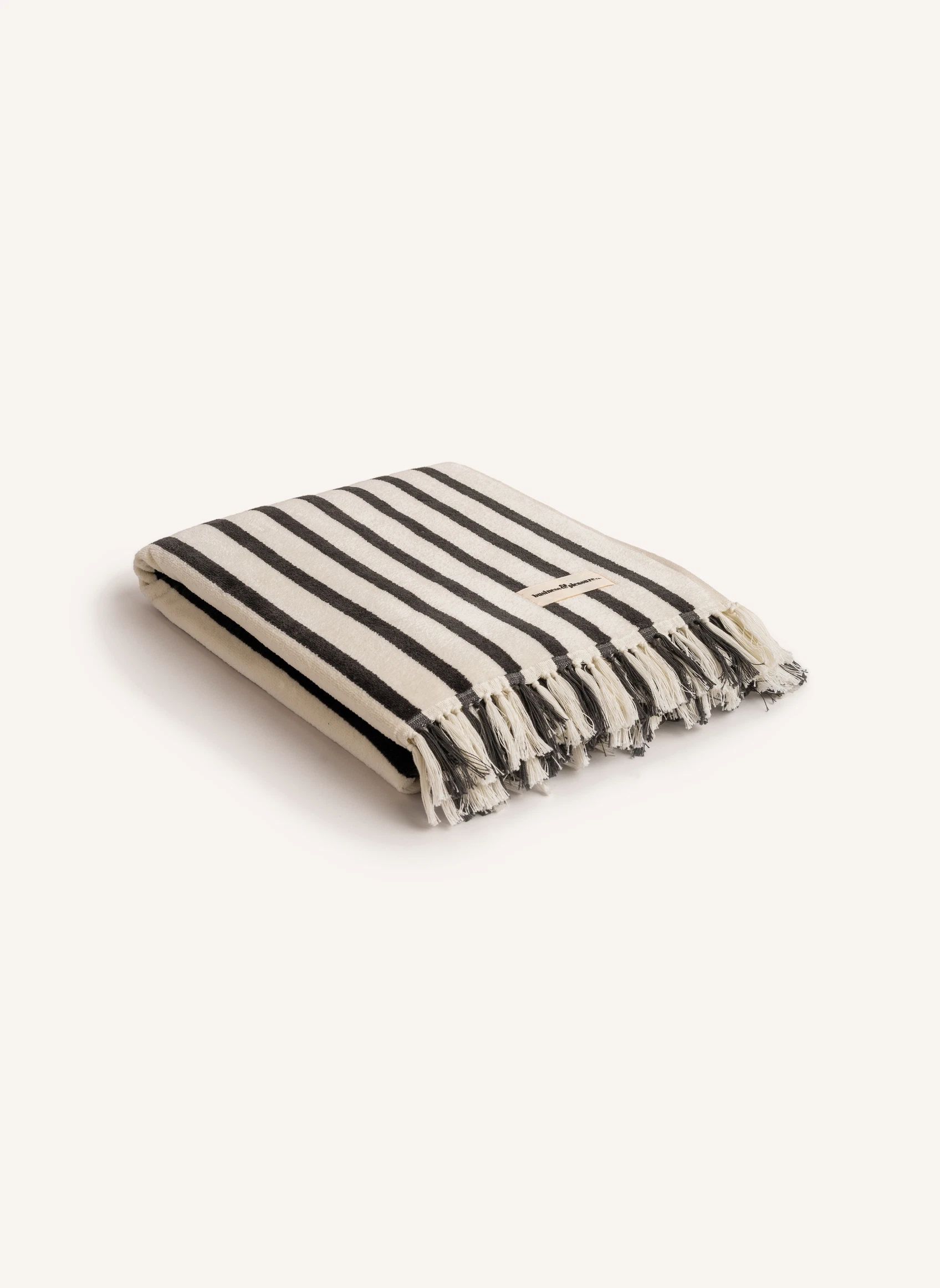 Serviette de plage | Noir- Image produit n°0