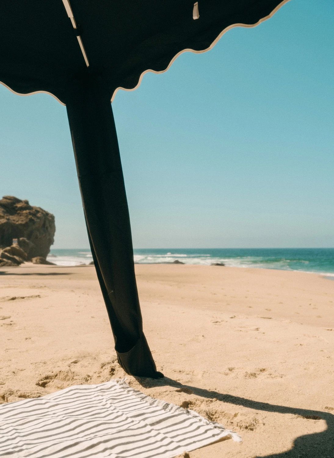 Serviette de plage | Noir- Image produit n°7