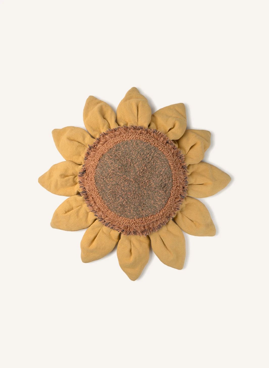 Pouf Tournesol | Jaune- Image produit n°0