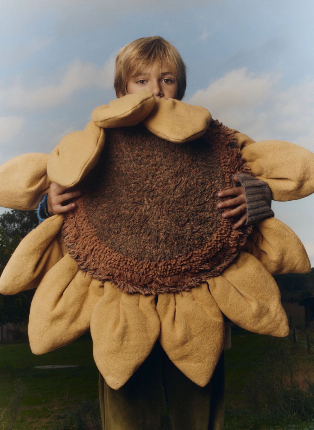Pouf Tournesol | Jaune- Image produit n°5
