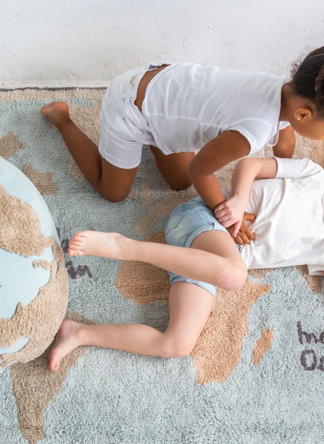 Tapis World map
