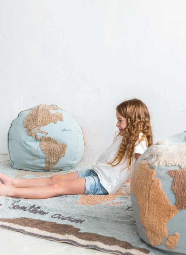 Tapis World map