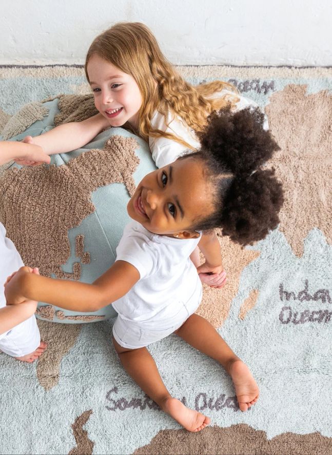 Tapis World map