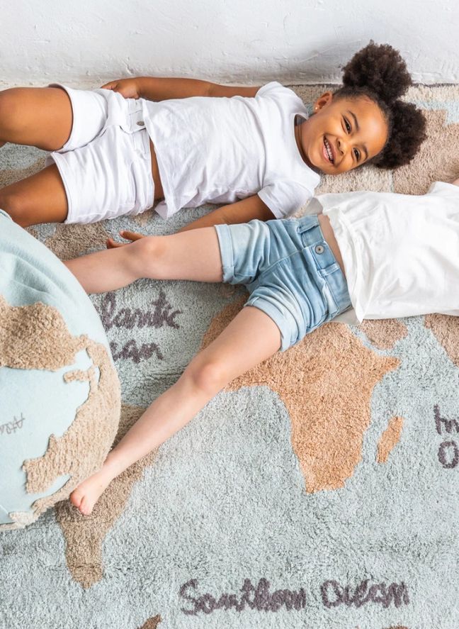 Tapis World map