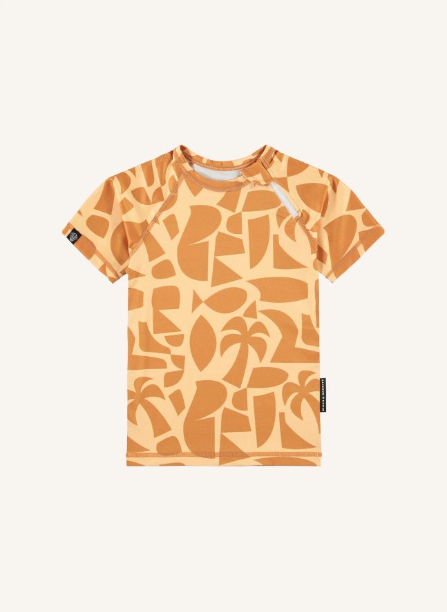 Camiseta Ant-UV Beach Fibras recicladas | Naranja