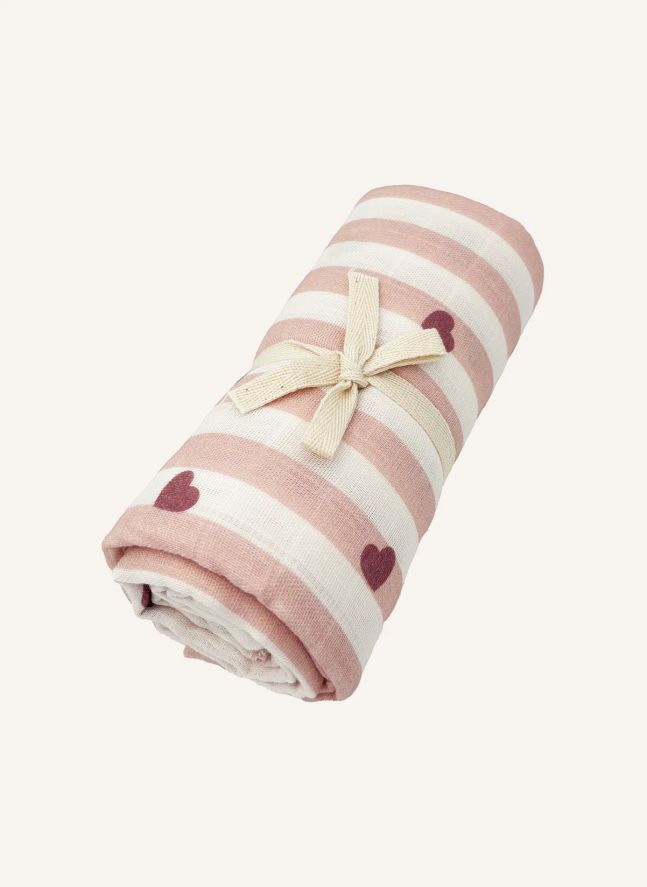 Gaspard swaddling diaper | Pale Pink