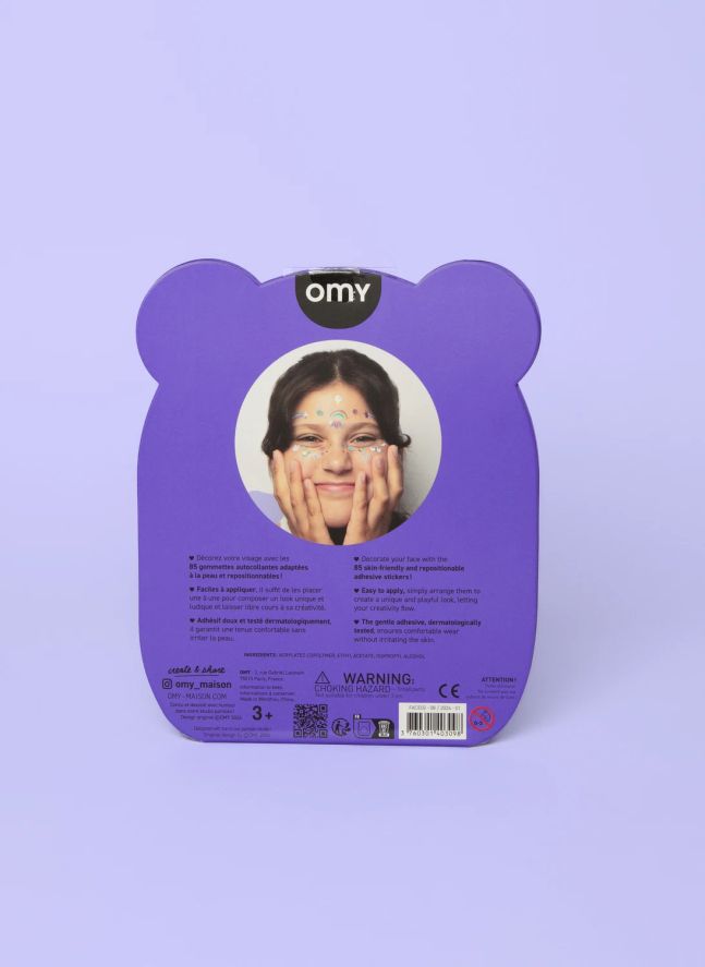 Stickers pour visage Kawai