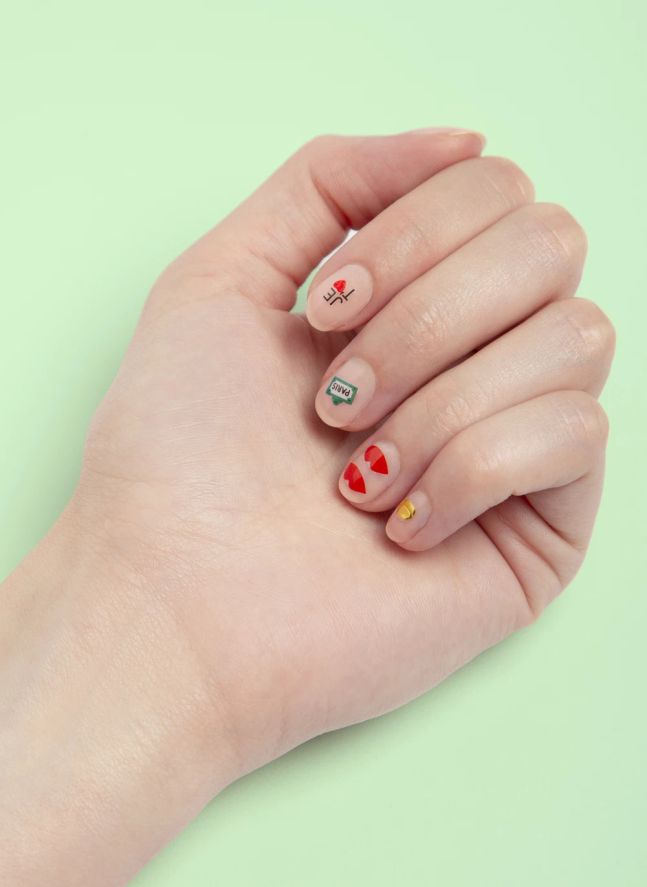 Stickers pour ongles Paris