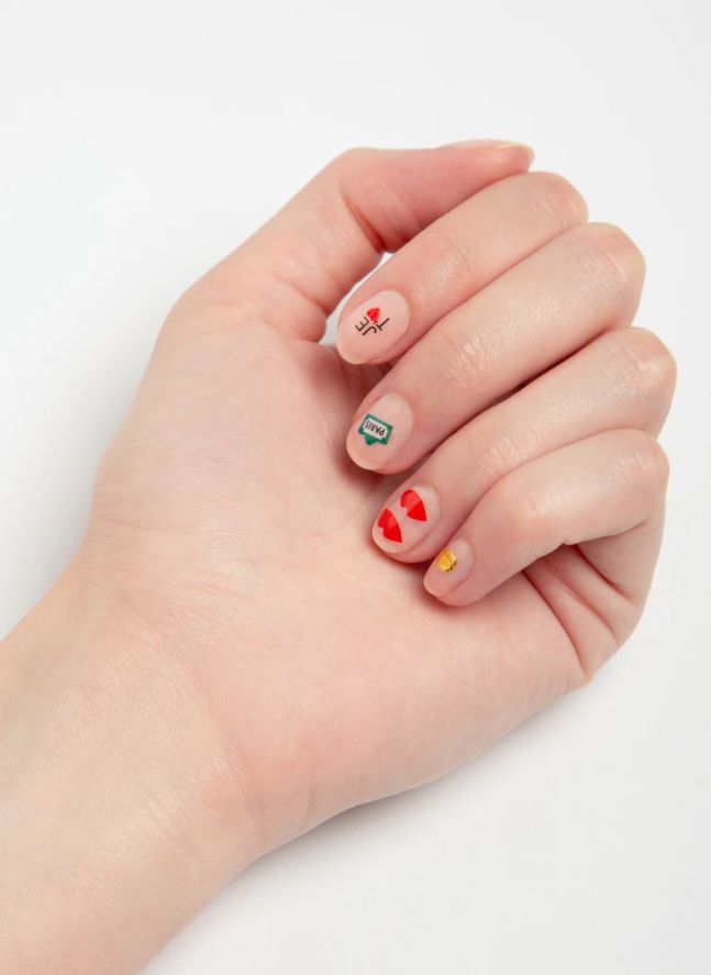 Stickers pour ongles Paris