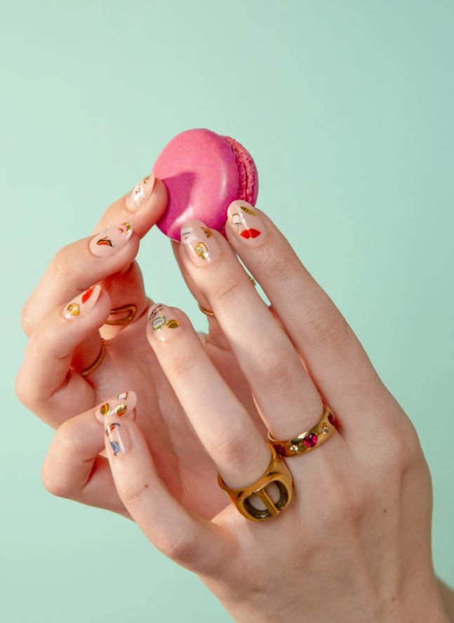 Stickers pour ongles Paris