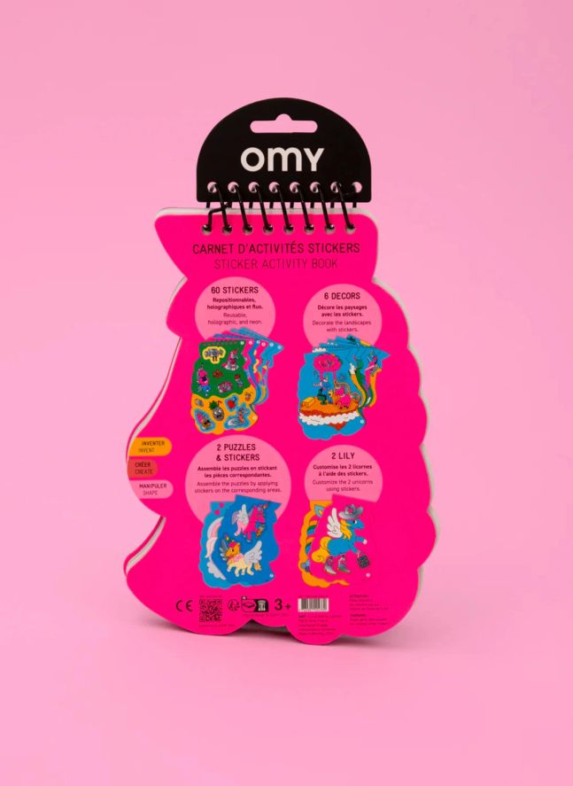 Livre d'activité stickers Lily