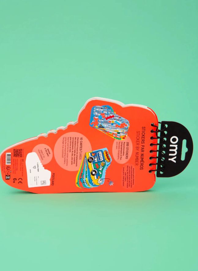 Livre d'activité stickers Street