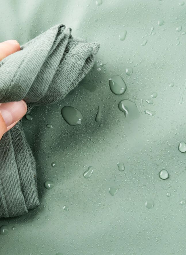 Waterproof travel changing mat | Green