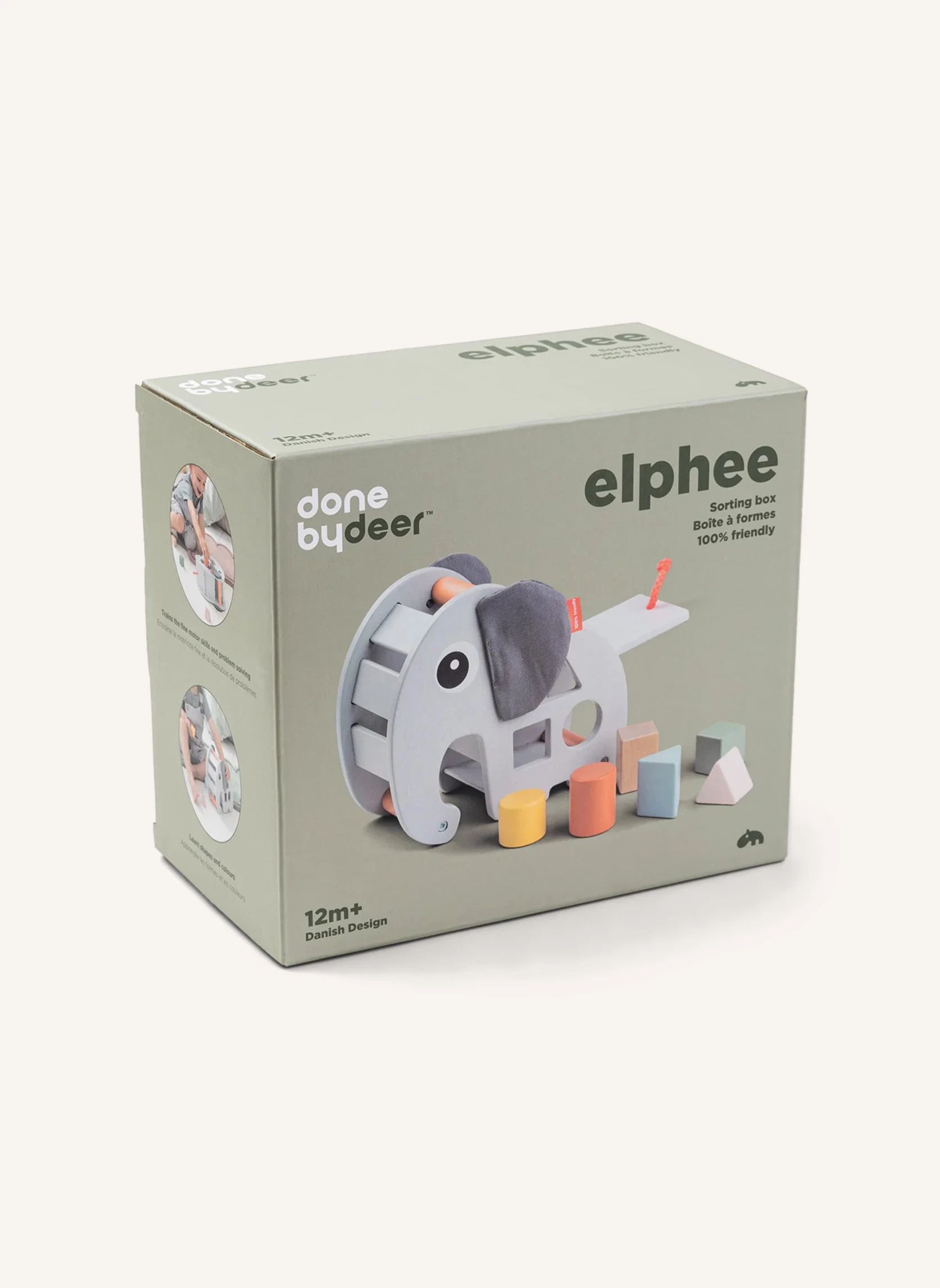 Elphee shape box | Grey- Product image n°8