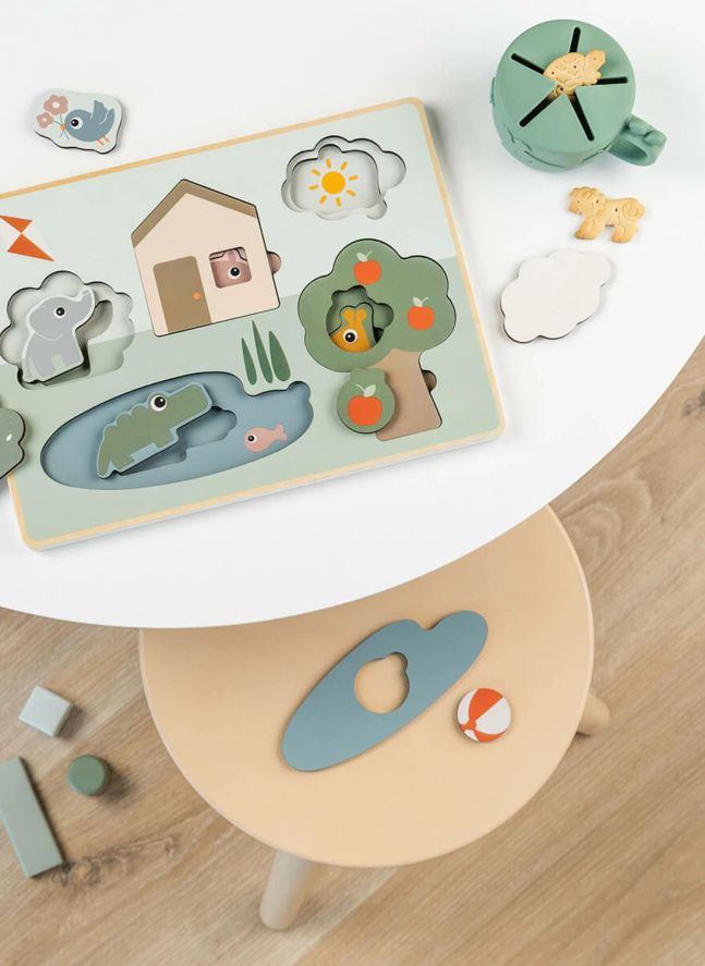 Puzzle encastrable Deer Friends