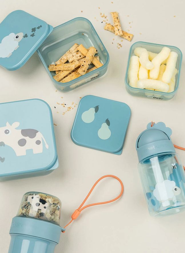 Tiny Farm water bottle - 280 ml | Light blue