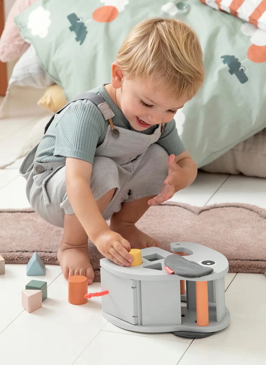 Elphee shape box | Grey- Product image n°1