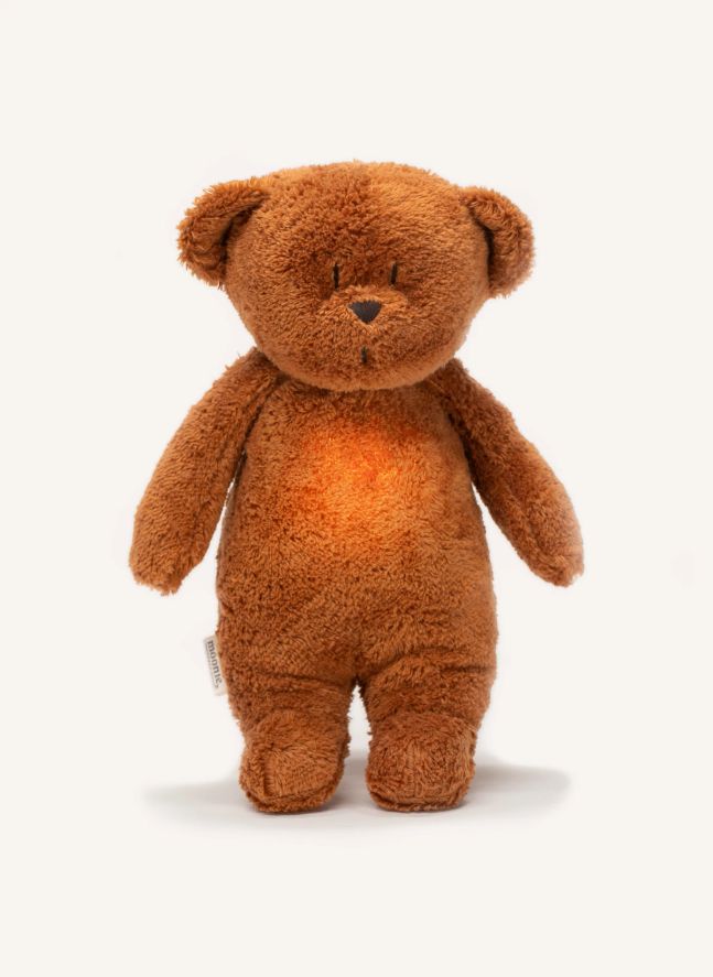 Peluche Ourson veilleuse musicale  | Caramel
