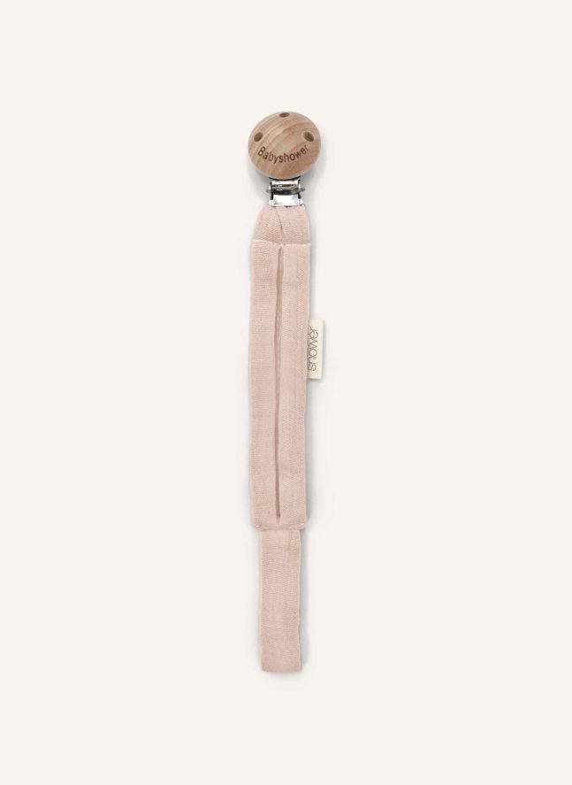 Attache-tétine  | Rose pâle