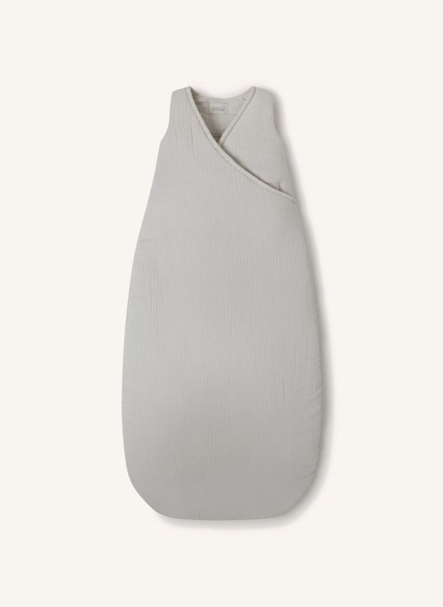 Gigoteuse en gaze de coton | Gris clair