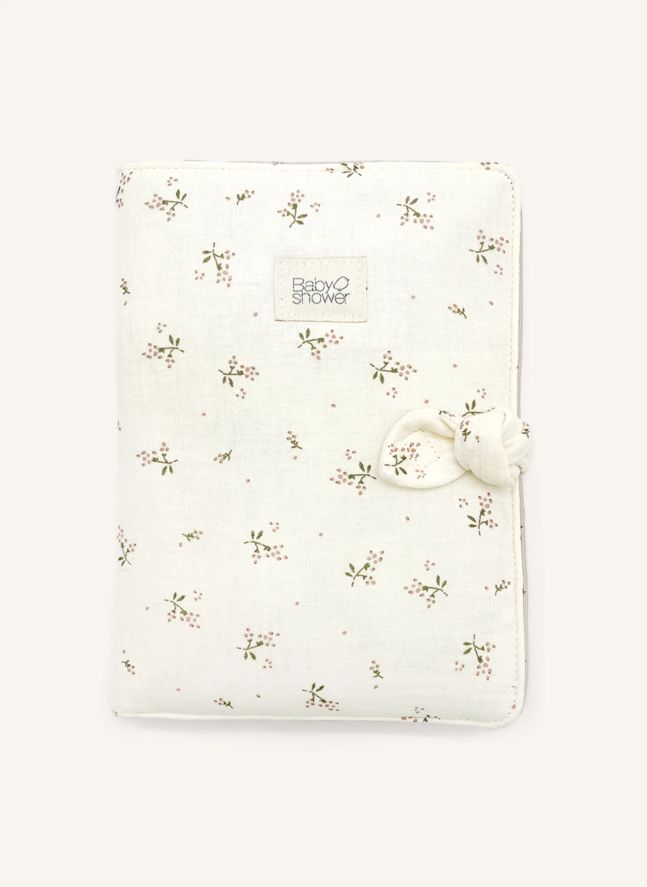Protège carnet de santé Roseberry | Ecru