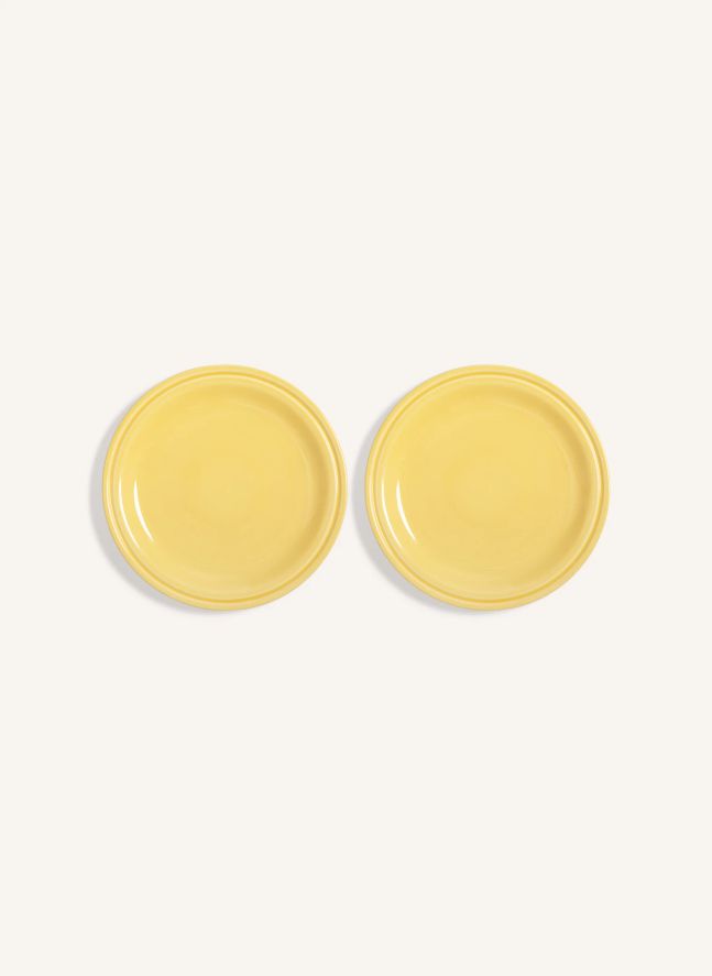 Assiettes Mochi - Set de 2 | Jaune