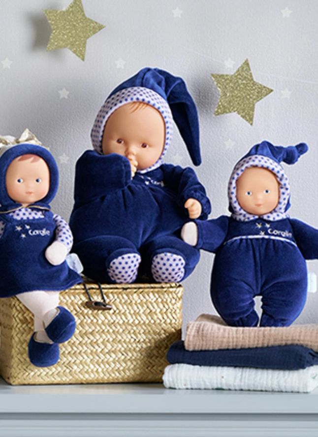 My cuddly toy - Babipouce Rêves d'Etoiles | Midnight blue