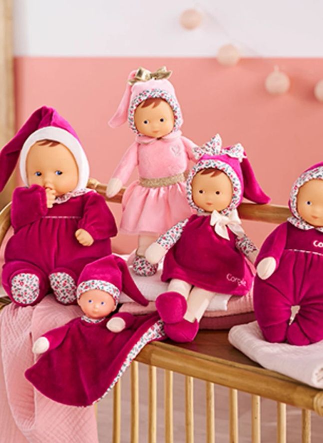 My cuddly toy - Babipouce Rose Grenadine | Fuchsia